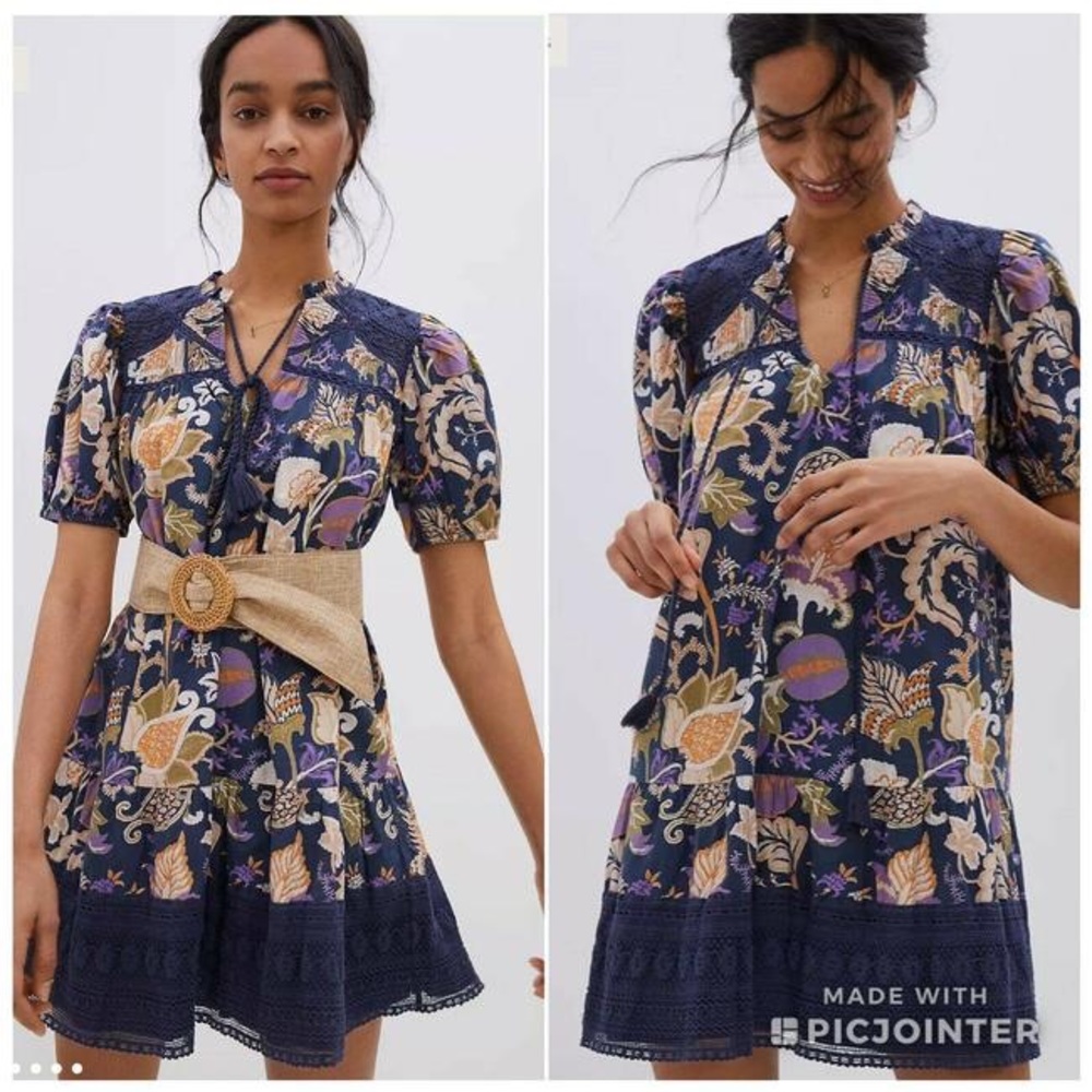 Anthropologie, Let Me Be tunic dress, size M
